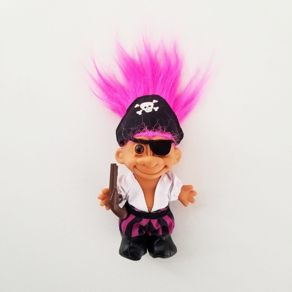 Vintage Russ Troll - Pirate  5 Inch Vintage 18415